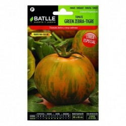 SEMILLA Tomate green zebra-tigre