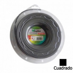 Hilo naylon aluminio cuad. 3mm 50m