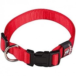 COLLAR NYLON 10 ROJO