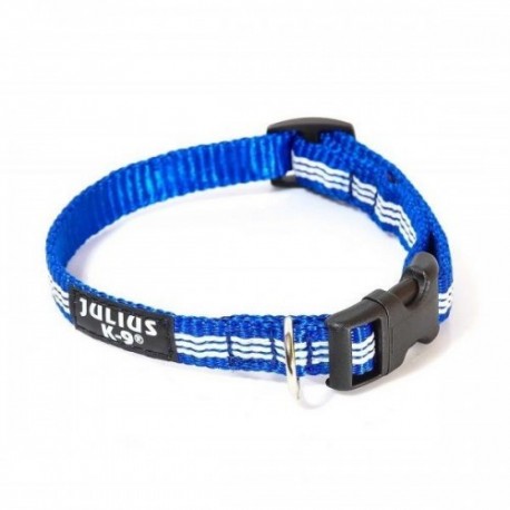 JULIUS K9 COLLAR TUBULAR L AZUL