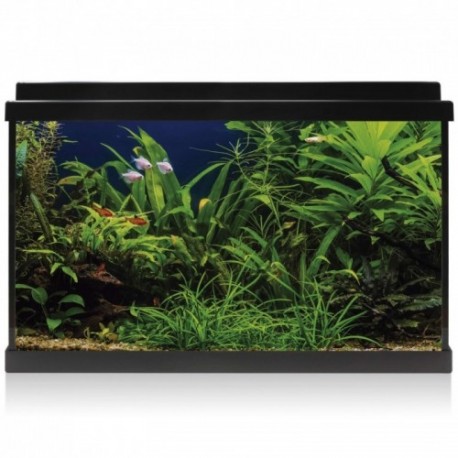 ACUARIO AQUALED 64l. NEGRO