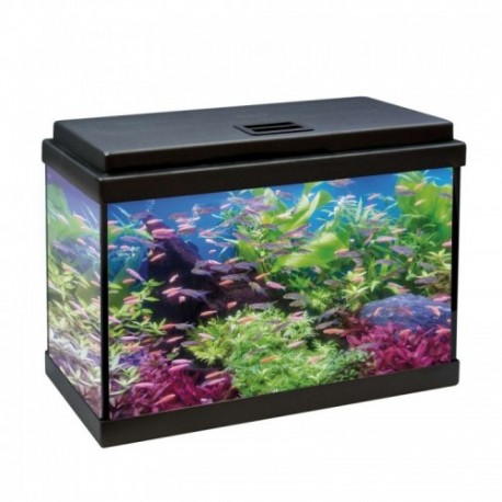 ACUARIO AQUALED 33l. NEGRO