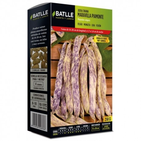 SEMILLA Judia Maravilla Piamonte 250g.