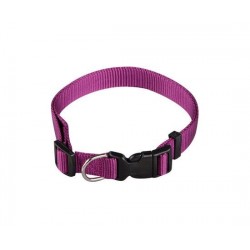 COLLAR NYLON 25 MORADO