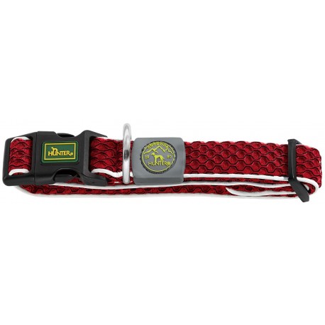 COLLAR HUNTER HILO VARIO S ROJO