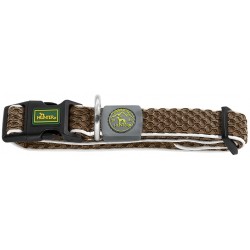 COLLAR HUNTER VARIO HILO S MARRON