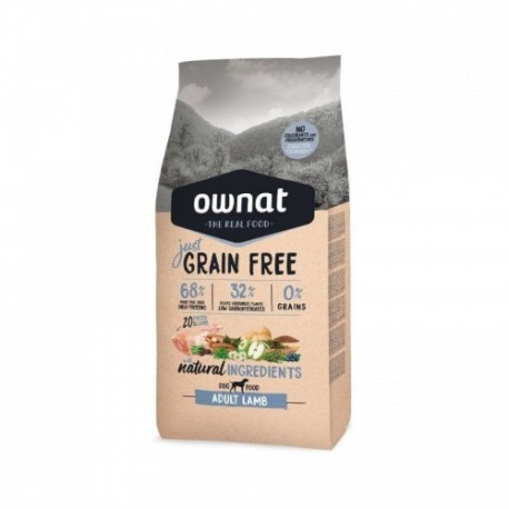 OWNAT JUST ADULT CORDERO 3KG