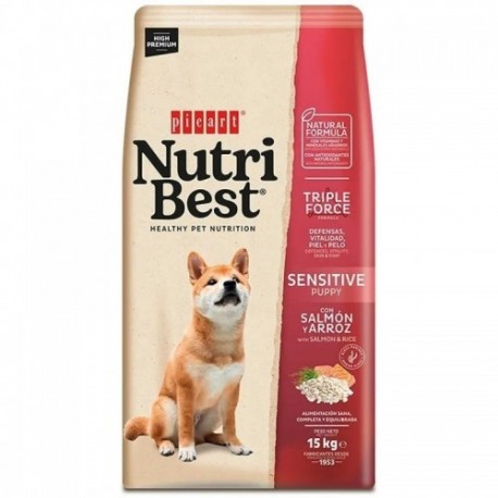 NUTRIBEST PUPPY SALMON 15KG