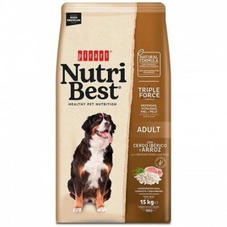 NUTRIBEST ADULTO CERDO 15KG