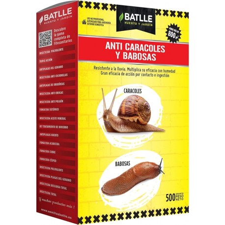 ANTI CARACOLES Y BABOSAS 500g