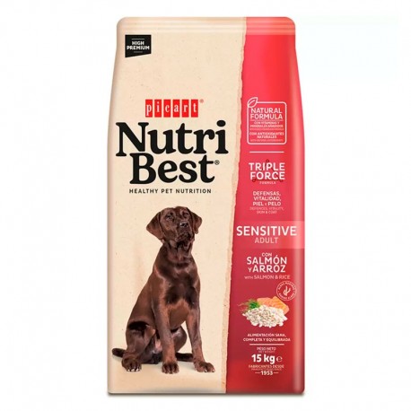 NUTRIBEST ADULTO SALMON 15KG