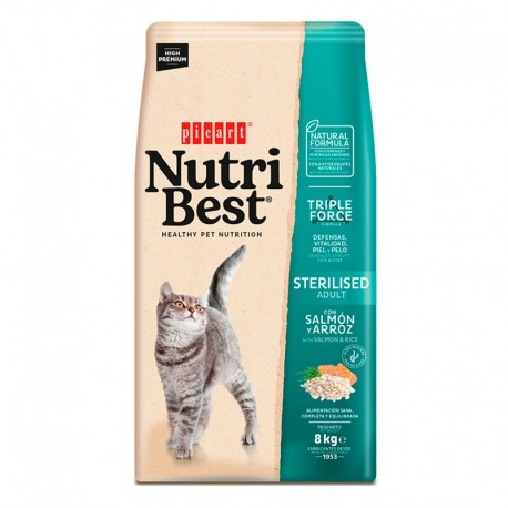 NUTRIBEST GATO STERILISED 2KG