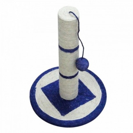 Rascador Círculo Azul c/pelota 42cm