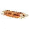 Rulo de pollo 12cm.  (6uni)
