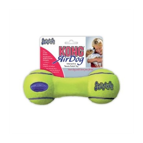 KONG AIR DOG SQUEAKER DUMBBELL 18cm.